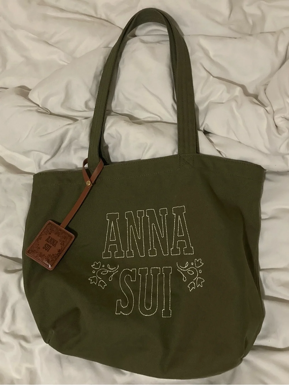 anna sui tote bag
